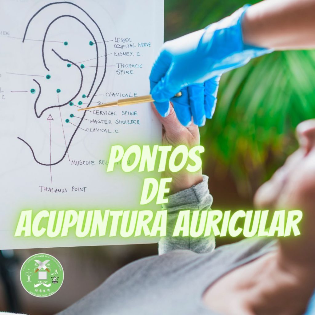acupuntura auricular pontos